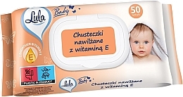 Feuchttücher für Babys mit Vitamin E 50 St. - LULA Baby — Bild N1