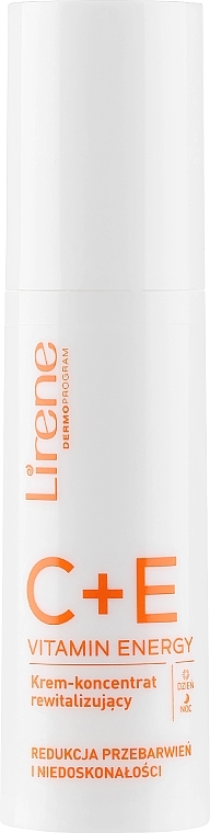 Revitalisierende Gesichtscreme - Lirene C + E Vitamin Energy Cream — Bild N1