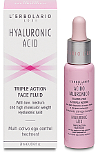 Serum-Fluid für das Gesicht - L'Erbolario Hyaluronic Acid Triple Action Face Fluid — Bild N1