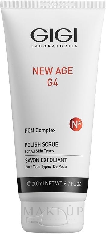 Seife-Peeling - GiGi New Age G4 Polish Scrub Savon Exfoliant — Bild 200 ml