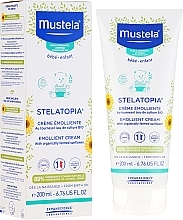 GESCHENK! Weichmachende Creme für Kinder - Mustela Stelatopia Emollient Cream With Sunflower  — Bild N1