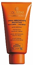 Düfte, Parfümerie und Kosmetik Sonnenschutzcreme für Gesicht und Körper - Collistar Crema Abbronzante Protettiva Media SPF15