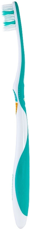 Zahnbürste extra weich Swiss Made türkis-gelb - Elmex Sensitive Toothbrush Extra Soft — Bild N2