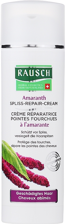 Creme für geschädigte Haarspitzen - Rausch Amaranth Spliss Repair Cream — Bild N1