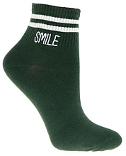 Düfte, Parfümerie und Kosmetik Damensocken mit Stickerei grün - Moraj Smile 