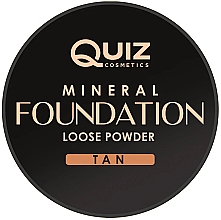 Mineralpuder für das Gesicht - Quiz Cosmetics Mineral Foundation Loose Powder — Bild N1