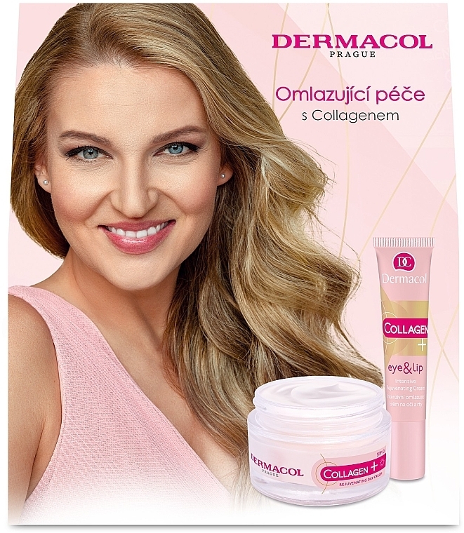 Set - Dermacol Collagen+II (d/f/cr/50ml + eye/lip/cr/15ml) — Bild N1