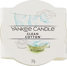 Mini-Duftkerze im Glas - Yankee Clean Cotton Candle — Bild N2