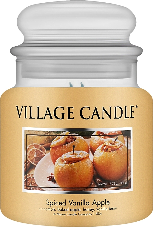 Duftkerze im Glas - Village Candle Spiced Vanilla Apple — Bild N1