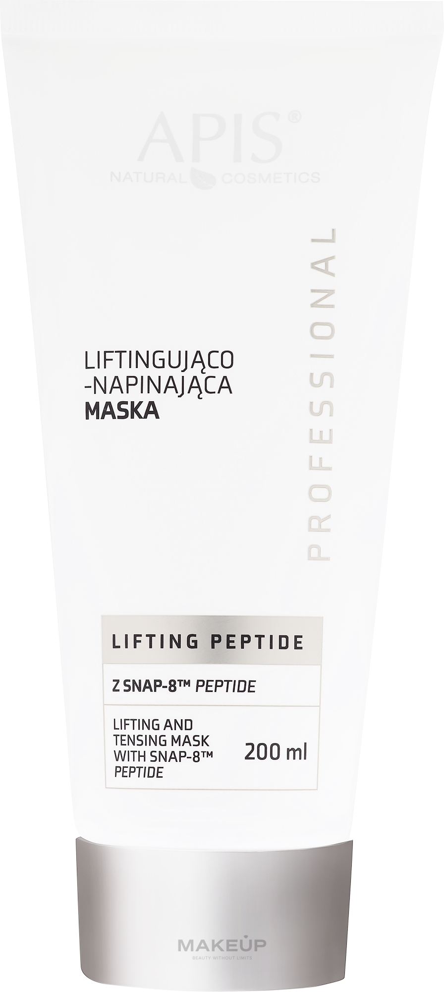 Straffende Gesichtsmaske - APIS Professional Lifting Peptide Lifting And Tensing Mask — Bild 200 ml