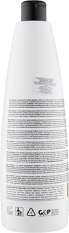 Stabilisierende oxidierende Creme 9% - Sensus Lux Activator Cream 30 Vol — Bild N2