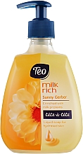 Düfte, Parfümerie und Kosmetik Flüssige Glycerinseife - Teo Milk Rich Tete-a-Tete Sunny Gerber Liquid Soap