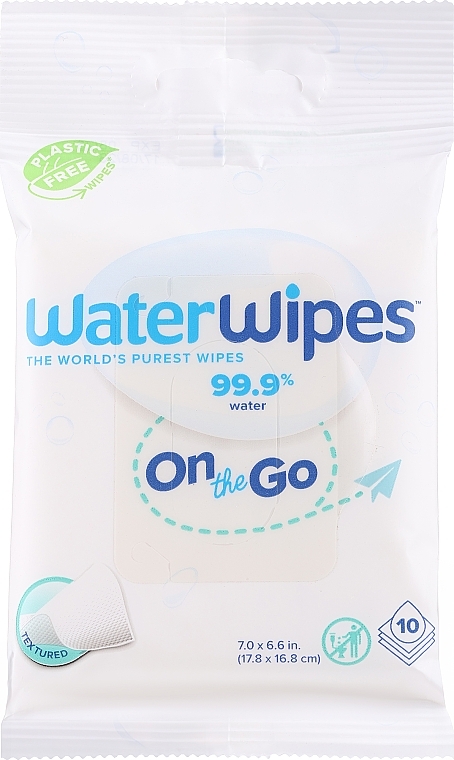 Baby-Feuchttücher 10 St.  - WaterWipes Baby Wipes  — Bild N1