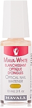 Düfte, Parfümerie und Kosmetik Nagellack zur optischen Aufhellung von Nägeln - Mavala Mava-White Optical Nail Whitener