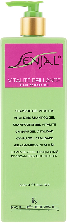 Regenerierendes Shampoo-Gel für normales Haar - Kleral System Vitalazing Gel Shampoo