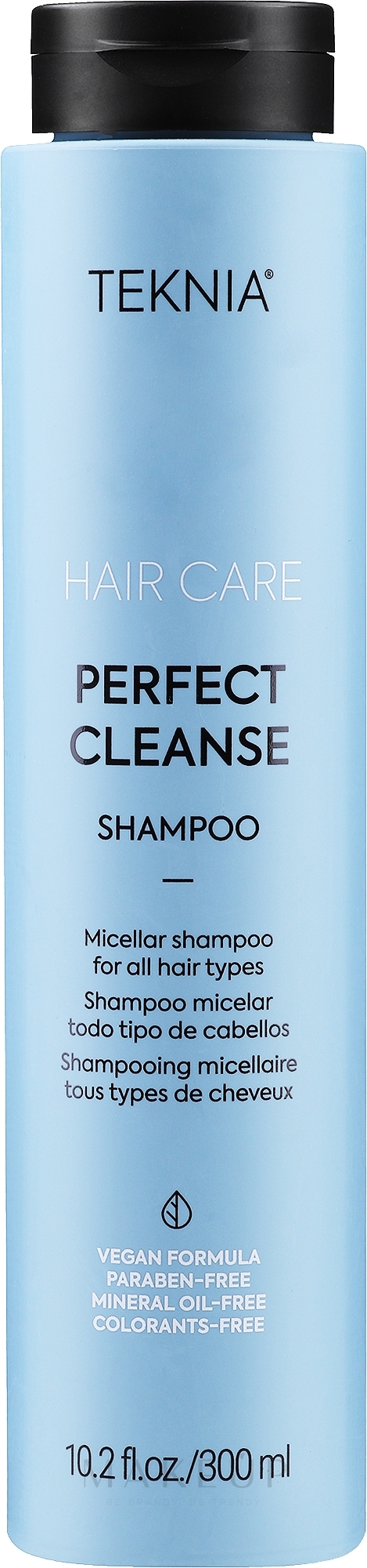 Tiefenreinigendes Mizellenshampoo - Lakme Teknia Perfect Cleanse Shampoo — Bild 300 ml