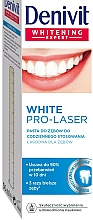 Aufhellende Zahnpasta White Pro-Laser - Denivit — Bild N1