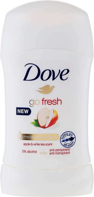 Deostick Antitranspirant - Dove Go Fresh Apple & White Tea Deodorant
