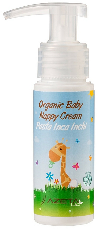 Babycreme für empfindliche Haut mit Inca-Inchi - Azeta Bio Organic Baby Nappy Cream — Bild N1