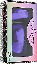 Düfte, Parfümerie und Kosmetik Haarbürsten-Set violett 2 St. - Dessata Bright Purple Duo Pack