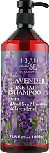 Düfte, Parfümerie und Kosmetik Shampoo mit Mineralien aus dem Toten Meer und Lavendelöl - Dead Sea Collection Lavender Mineral Shampoo