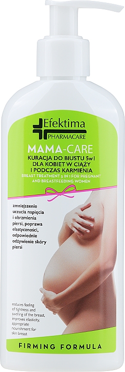 Brustcreme für werdende Mütter - Efektima Pharmacare Mama-Care Treatment For Bust 5in1  — Bild N1