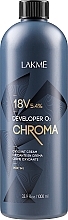 Creme-Oxidationsmittel - Lakme Chroma Developer 02 18V (5,4%) — Bild N2