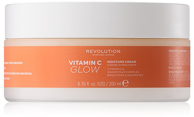 Feuchtigkeitsspendende und aufhellende Körpercreme mit Vitamin C - Revolution Skincare Body Vitamin C Glow — Bild N1