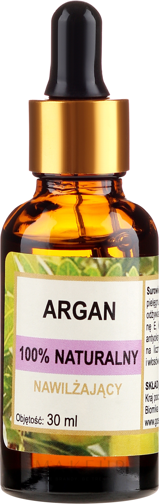 100% natürliches Arganöl - Biomika Argan Oil — Foto 30 ml