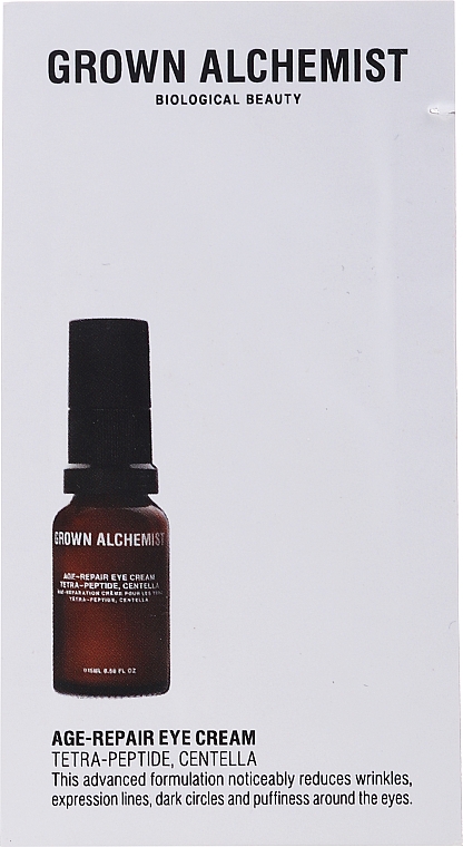 GESCHENK! Revitalisierende Augencreme - Grown Alchemist Age-Repair Eye Cream (Probe) — Bild N1