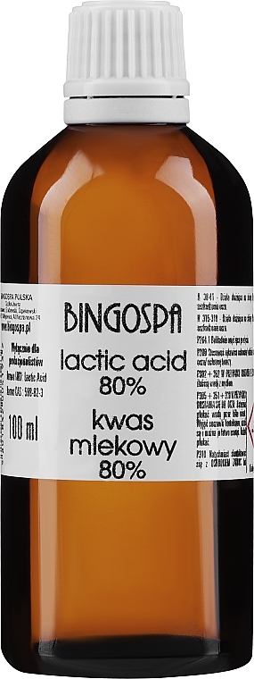 Milchsäure 80% (für professionellen Gebrauch) - BingoSpa — Bild N3