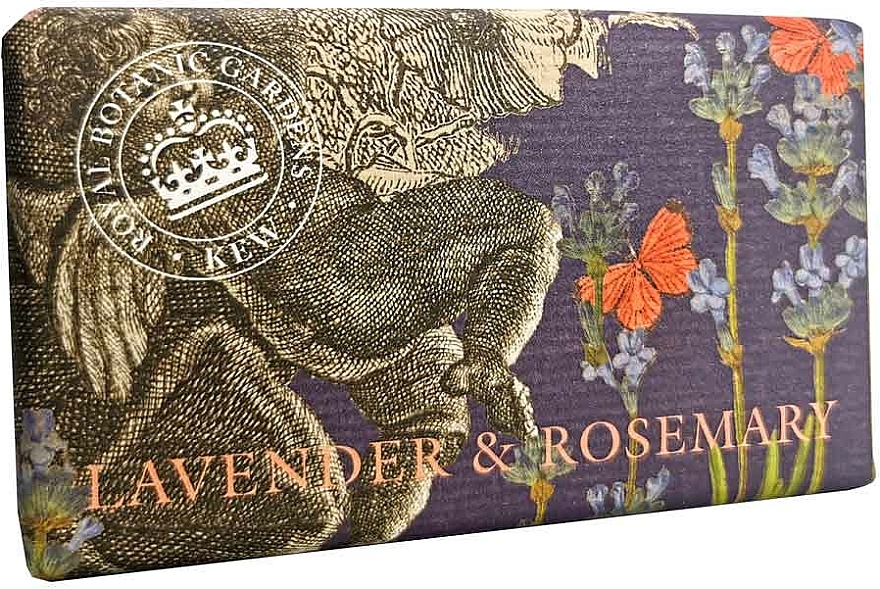 Seife mit Lavendel und Rosmarin - The English Soap Company Kew Gardens Lavender and Rosemary Soap — Bild N1