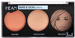 Düfte, Parfümerie und Kosmetik Make-up Palette - Hean Shape & Glow Palette