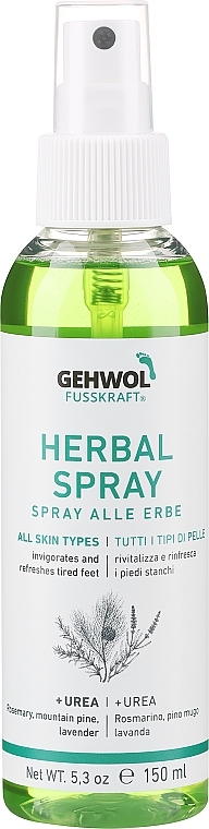 Kräuterlotion mit Urea für die Füße - Gehwol Fußkraft Kräuterlotion — Bild N1