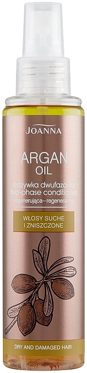 Zwei-Phasen-Conditioner mit Arganöl für trockenes und strapaziertes Haar - Joanna Argan Oil Two-Phase Conditioner — Bild N1