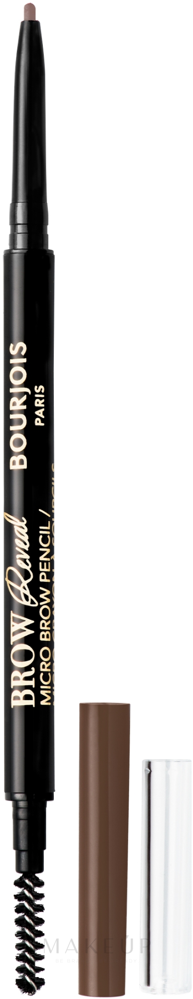 Augenbrauenstift - Bourjois Brow Reveal Micro Brow Pencil — Bild 002 - Soft Brown