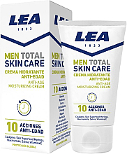 Düfte, Parfümerie und Kosmetik Feuchtigkeitsspendende Anti-Aging-Gesichtscreme - Lea Men Total Skin Care Anti-Age Moisturizing Face Cream