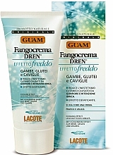 Düfte, Parfümerie und Kosmetik Creme für Beine, Gesäß und Waden mit kühlendem Effekt - Guam Fangocrema Dren Effetto Freddo