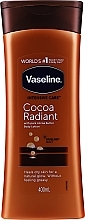 Feuchtigkeitsspendende Körperlotion mit reinem Kakaobutter - Vaseline Intensive Care Cocoa Radiant Lotion — Bild N3