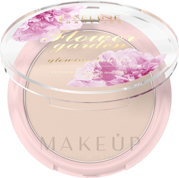 Gesichtspuder - Eveline Cosmetics Flower Garden Powder — Bild Daily Glow
