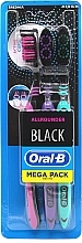 Zahnbürste mittel - Oral-B Allrounder Black Medium  — Bild N1