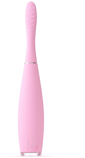 Elektrische Schall-Zahnbürste aus Silikon rosa - Foreo ISSA 3 Ultra-hygienic Silicone Sonic Toothbrush Pearl Pink — Bild N3