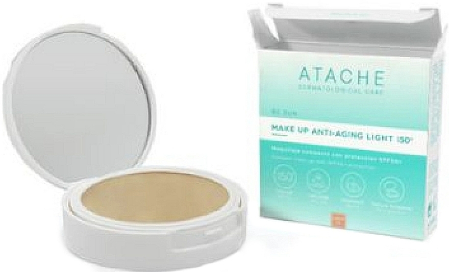 Kompakte Anti-Aging-Creme mit Sonnenschutz - Atache Be Sun Make Up Anti-Aging Spf 50+ — Bild N2