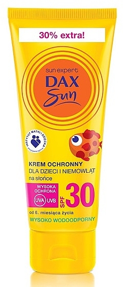 Sonnenschutzcreme für Kinder SPF 30 - Dax Sun Protection Cream SPF 30+ — Bild N1