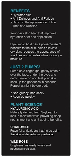 Feuchtigkeitsspendendes Gesichtsserum - BarberPro Hydrating Hyaluronic Acid 2% Daily Serum  — Bild N2
