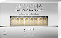 Düfte, Parfümerie und Kosmetik Haarwuchs stimulierende Lotion in Ampullen für Männer 2100 - Labo Crescina Hair Follicular Island 2100 Man