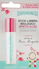 Düfte, Parfümerie und Kosmetik Bio-Lippenstift mit Mosquetta-Rosenöl - I Provenzali Rosa Mosqueta