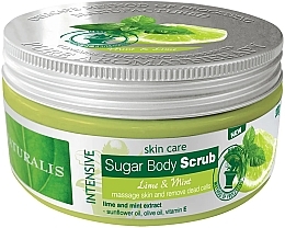 Düfte, Parfümerie und Kosmetik Körperpeeling Limette und Minze - Naturalis Sugar Body Scrub