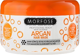 Düfte, Parfümerie und Kosmetik Haarmaske mit Argan für strapaziertes, gefärbtes und sprödes Haar - Morfose Buble Argan Hair Mask
