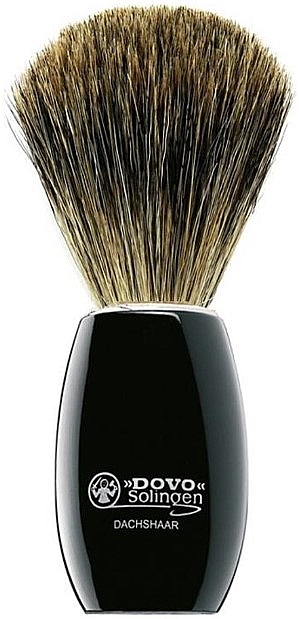 Rasierpinsel Acryl schwarz - Dovo Black Acrylic Shaving Brush — Bild N1